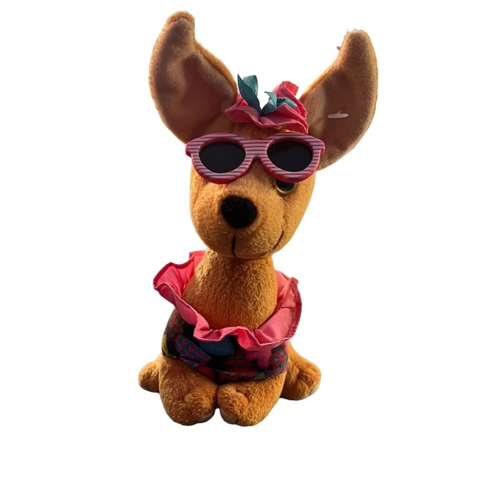Vintage Plush Chihuahua Stuffed Animal